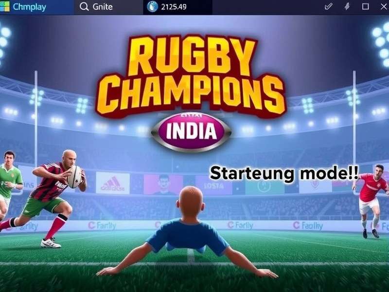 Rugby Champions India Showdown Gameplay